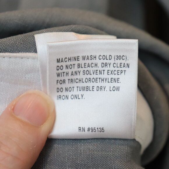 Lafayette 148 Gray 100% Linen Shacket Jacket S - Picture 8 of 10